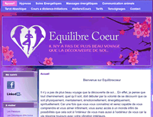 Tablet Screenshot of equilibrecoeur.com